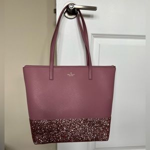 Kate Spade Greta Court Penny Glitter Tote ✨